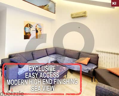 Exclusive-Easy access-Modern-Sea view-keserwan kfour/كفور REF#KI115186