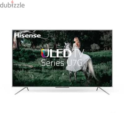 Like new Hisense TV ULED 75" 4K Smart Broken Screen