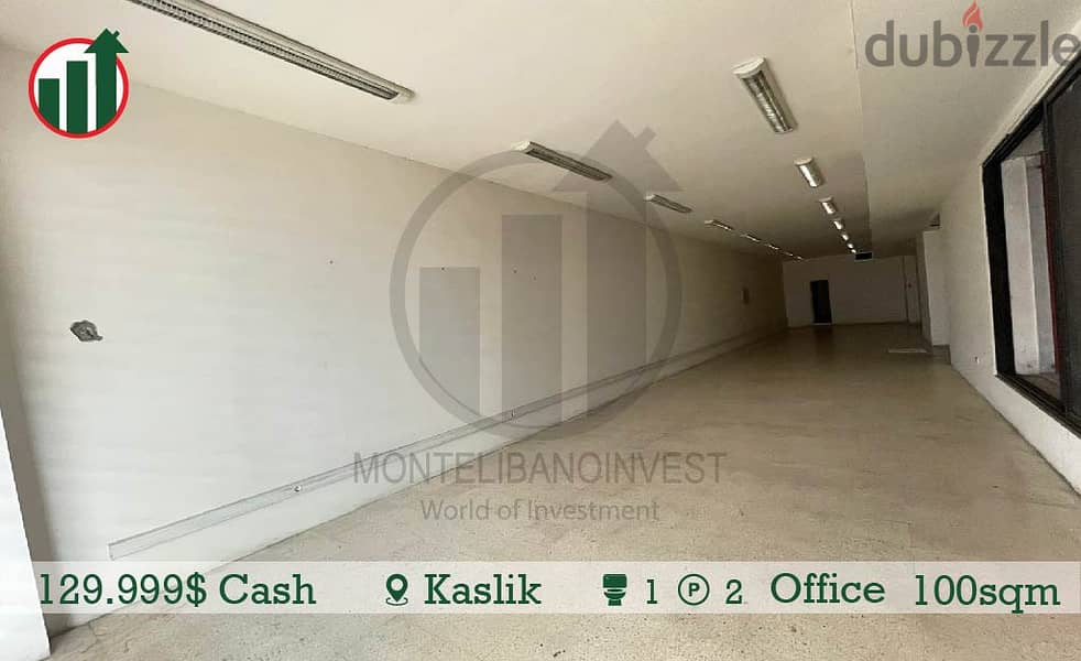 Office For Sale In Kaslik!! HOT DEAL!! PRIME LOCATION!! 0