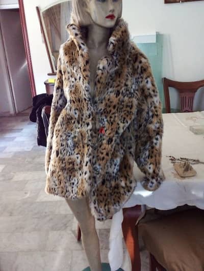 tiger fur jacket