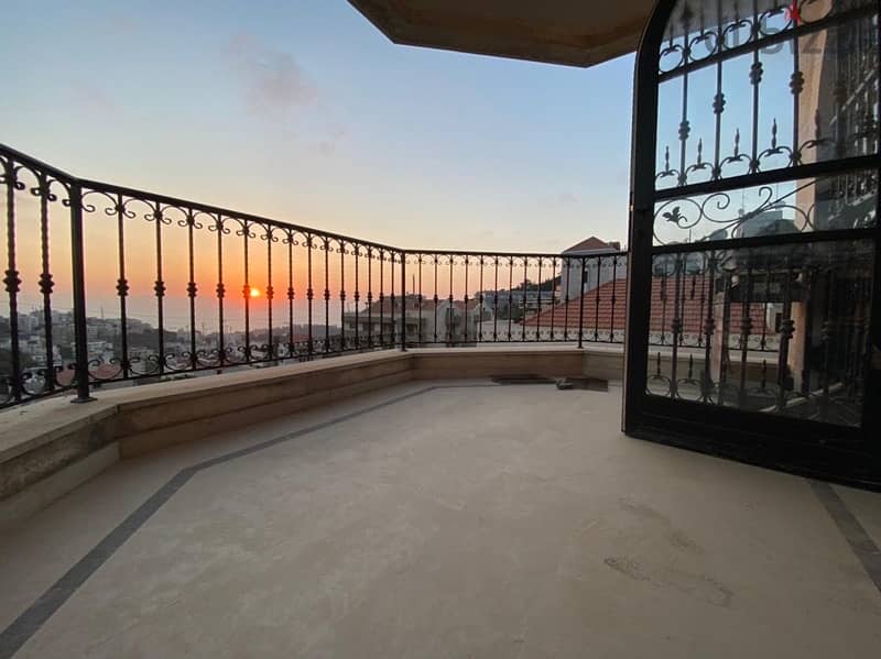 Spacious Apartment  for rent in Dik el Mehdi W/ Open views 0