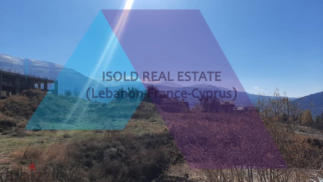 2 Villas | 785 m2 Land with a garden and terrace for sale in Faraya 0