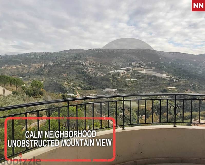 Ghaboun, Aley, calm area, Well maintained building, view REF#NN115112 0