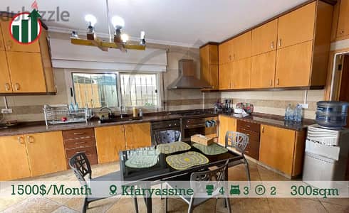 Fully Furnished Apartment In Kfaryassine!!