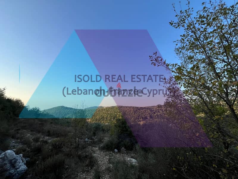 A 4000 m2 land for sale in Mechmech|Jbeil 3