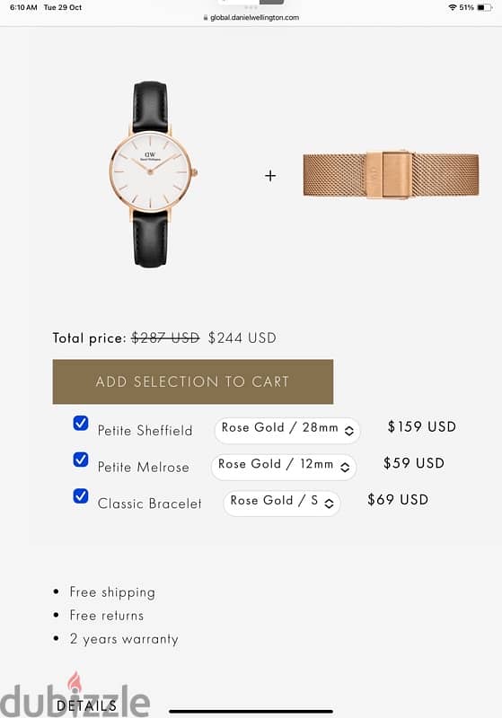 daniel wellington 41mm classic 2