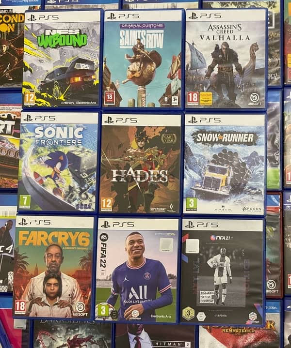 trade video games cd ps5 (starting 5$) 0