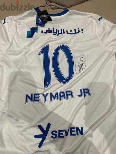 signed neymar t-shirt ( with proof)