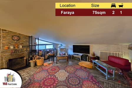 Faraya 75m2 | Chalet | Troc Available | Calm Area | Well Maintained|DA