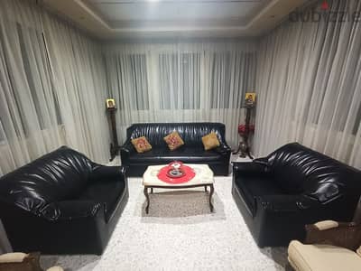 Leather Sofa Set (3 sofas) - LIKE NEW