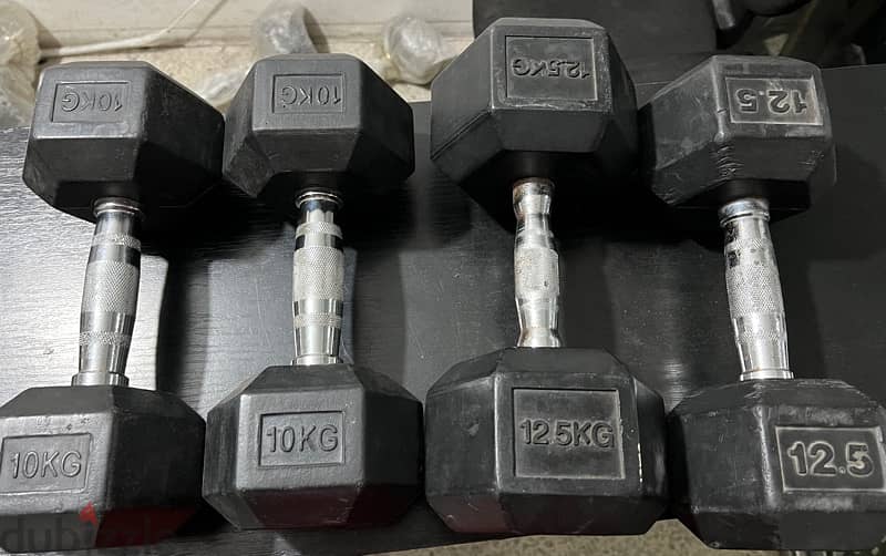 dumbbells set 1