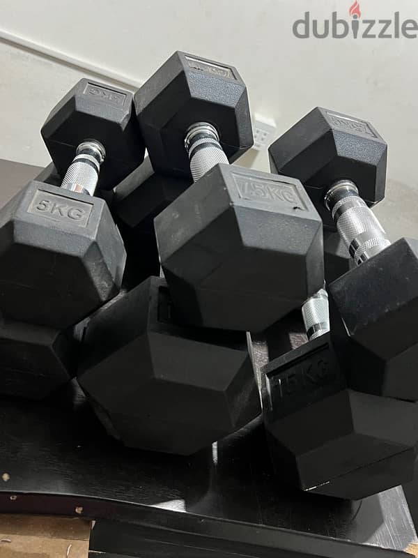 dumbbells set 2