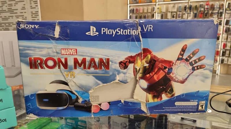 PlayStation vr + iron man kit 0