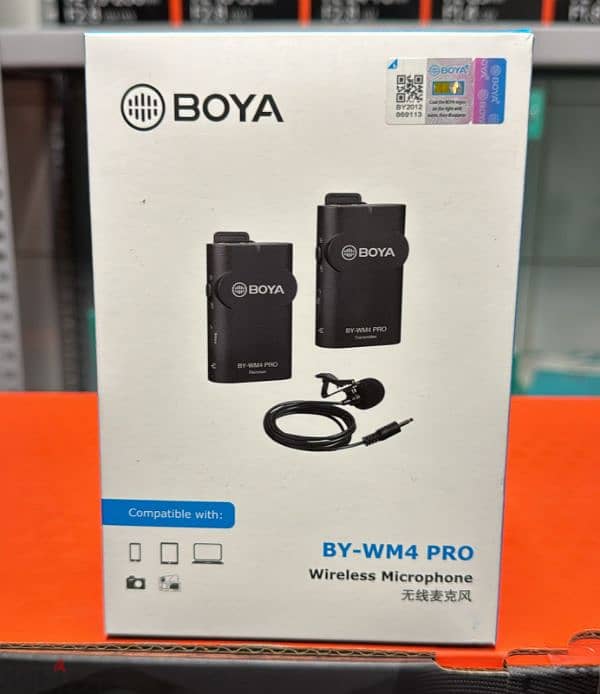 BOYA Wireless Microphone BY-WM4 PRO 0