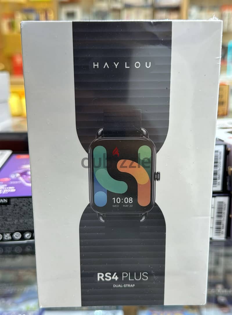 Haylou watch Rs4 plus silver original & good price 0