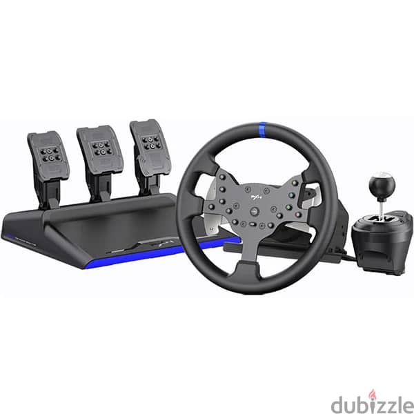 PXN V99 Pro Gaming Steering wheel with shifter PS5 PS4 PS3 XBOX PC 0