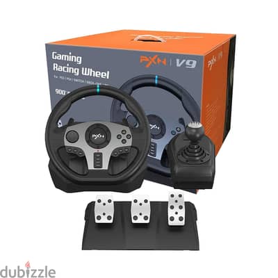 PXN V9 270/900 racing wheel + 3 pedals + shifter PS4 XBOX NITENDO PC