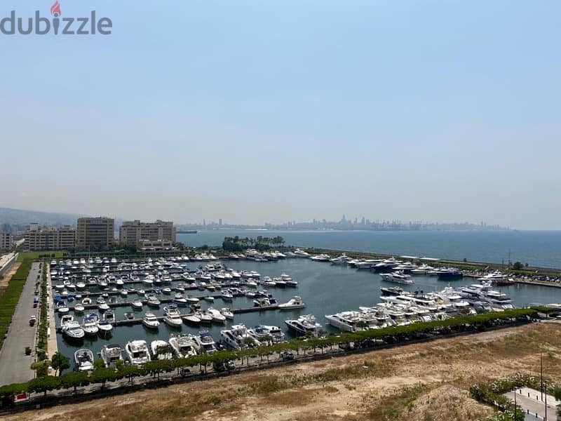 full marina and sea view / fully furnished/ 157 sqm apartment for sale 0