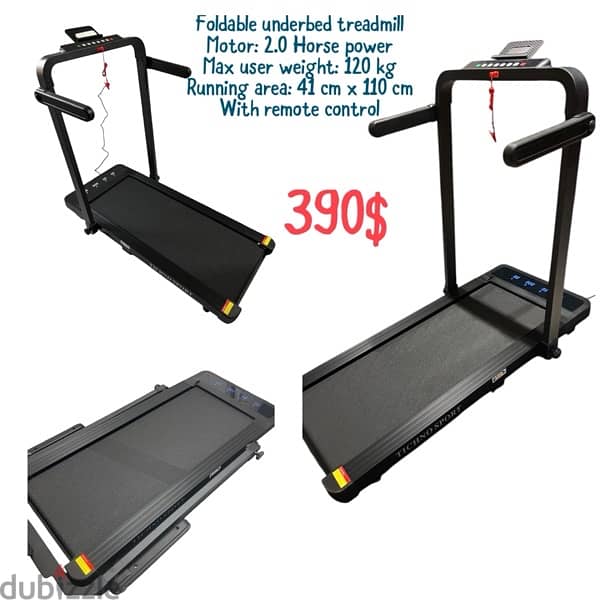 Foldable treadmill under bed 0