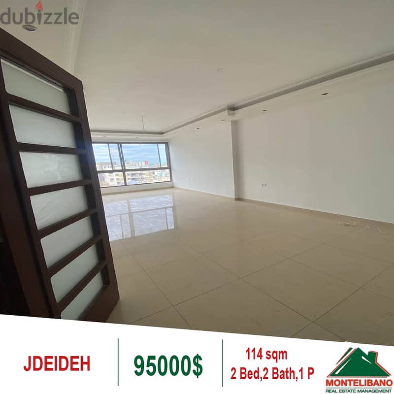 Decorated&Open View Apartment for sale in Jdeideh 0