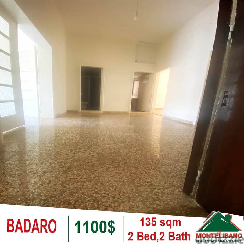 135 sqm Apartment for rent in Badaro!! can be used also as an office 0