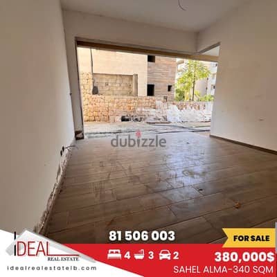 340 sqm Apartment for sale in sahel alma jounieh REF#MA15151