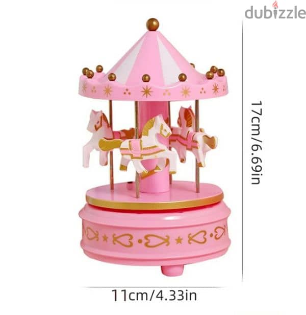 unicorn musical rotating carouselle 4