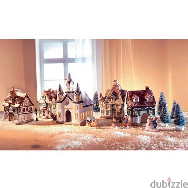 German store Christmas village 17pc 0