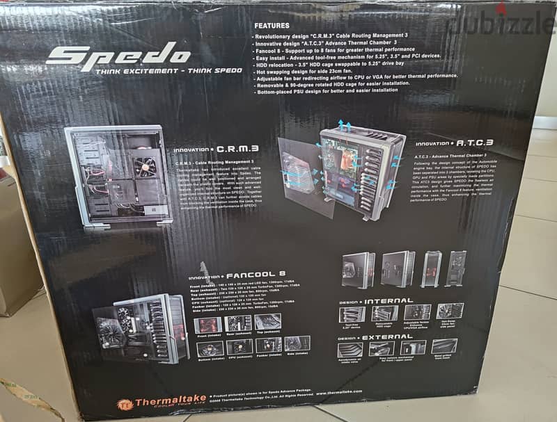 Big Desktop Computer Case - Thermaltake Spedo 3