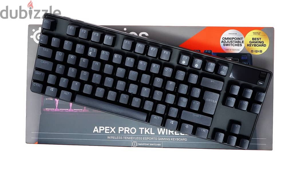 SteelSeries Apex Pro TKL 2023 - Mechanical TKL Gaming Keyboard 1