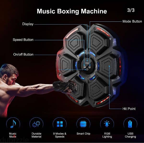 Music boxing machine 1