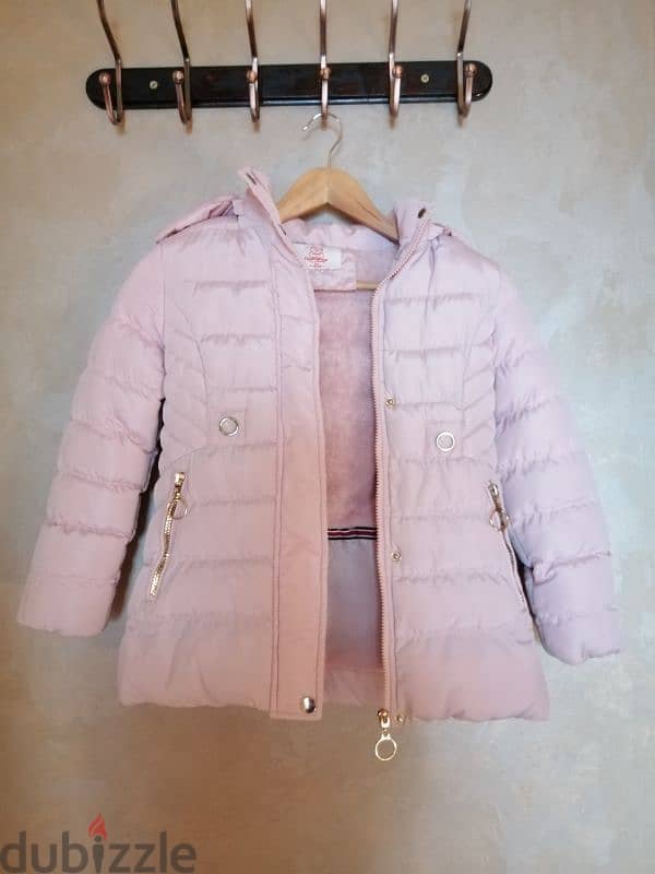 pink jacket for girls age: 8 years 1