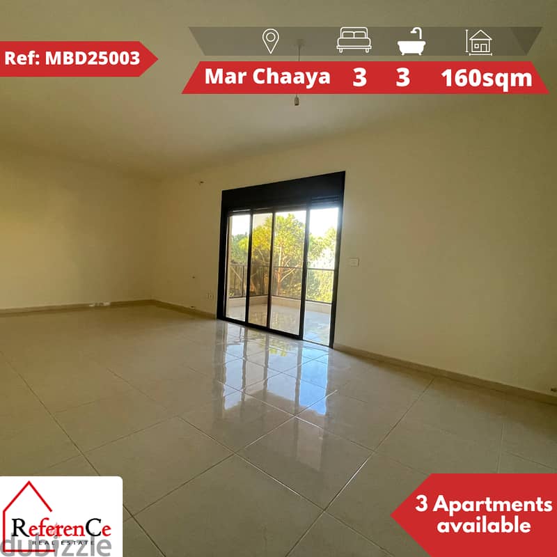 Apartments for sale in Mar Chaaya شقق للبيع ب مار شعيا 0