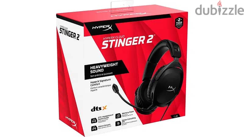 HyperX Cloud Stinger 2 - Pro Gaming Headset - Sealed 1