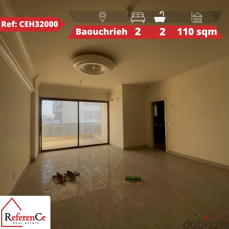 Apartment for sale in Baouchryeh. شقة للبيع في البوشرية 0