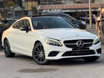 Mercedes Benz c300 4-matic coupe  2019 free registration