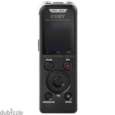 Coby Digital Voice Recorder 8GB Audio Sound Recorder MP3 Player