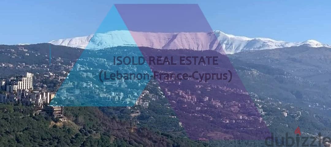 A 600 m2 land having an open mountain view for sale in Bet Mery 0