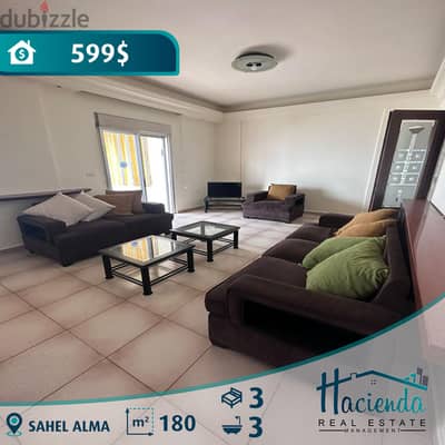 Sea View Apartment For Rent In Sahel Alma