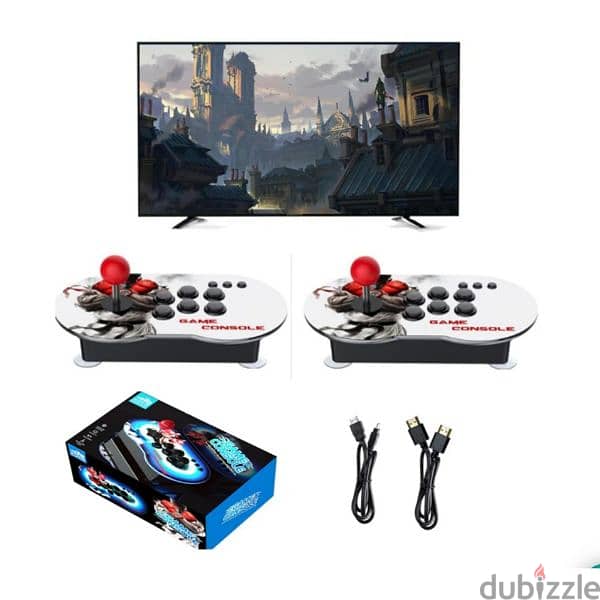 M9 Dual Joystick 4K Arcade Controller Joystick Arcade TV Game Console 0