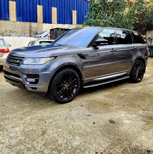 Range Rover Sport DYNAMIC V8 4WD 2016 FULL شبه جديد 0