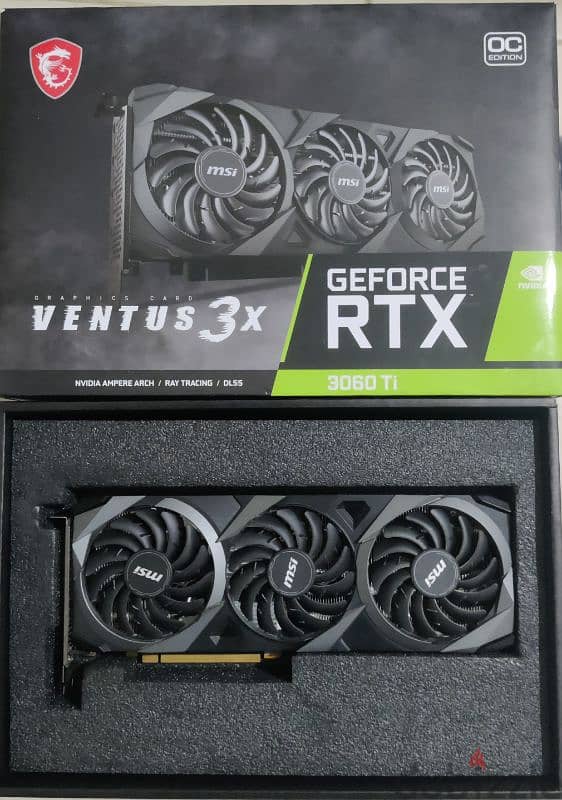 rtx 3060 ti graphics card still just like new 0