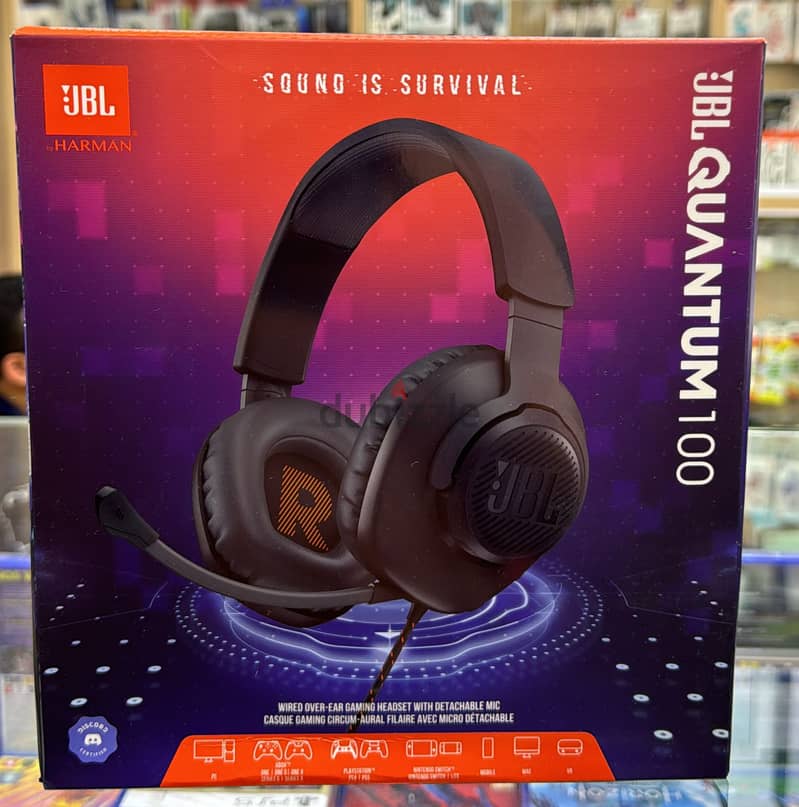 jbl quantum 100 BLACK great & best offer 0