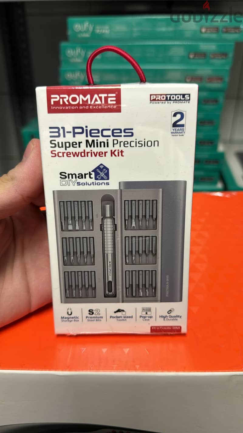 Promate 31-pieces super mini precision screwdriver kit great & best o 0