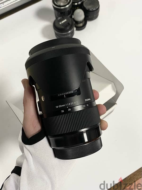 Sigma 18-35 f1.8 Art Lens EF Canon 1