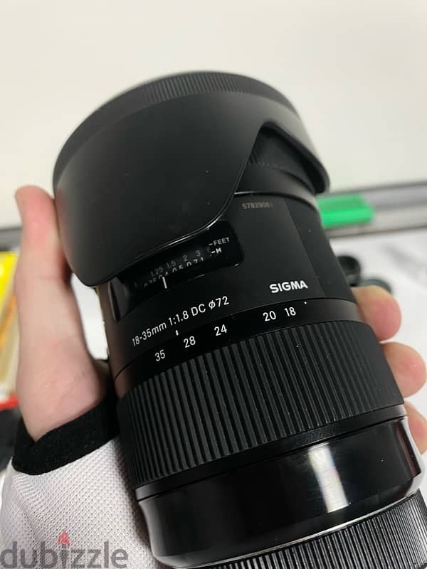 Sigma 18-35 f1.8 Art Lens EF Canon 2