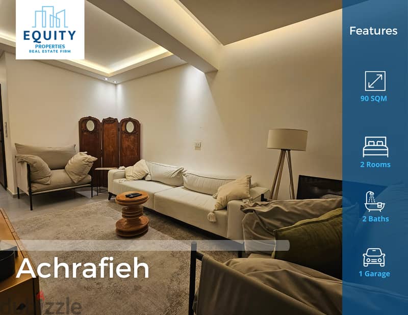 Modern Furnished Apartment for Rent in Achrafieh شقق للايجار #AA117724 0