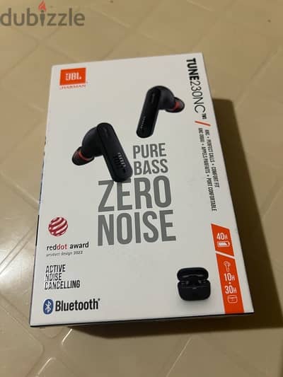 JBL Earbuds Pure Bass, Zero Noise