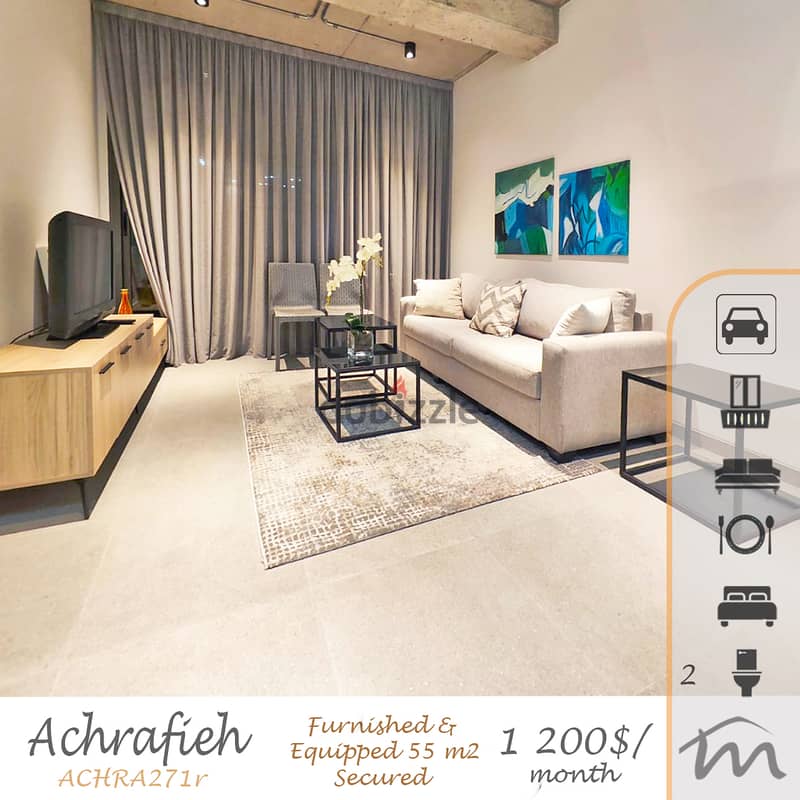 Ashrafieh | Signature | HighEnd Furnished 1 Bedroom Apt | Lux Building 0