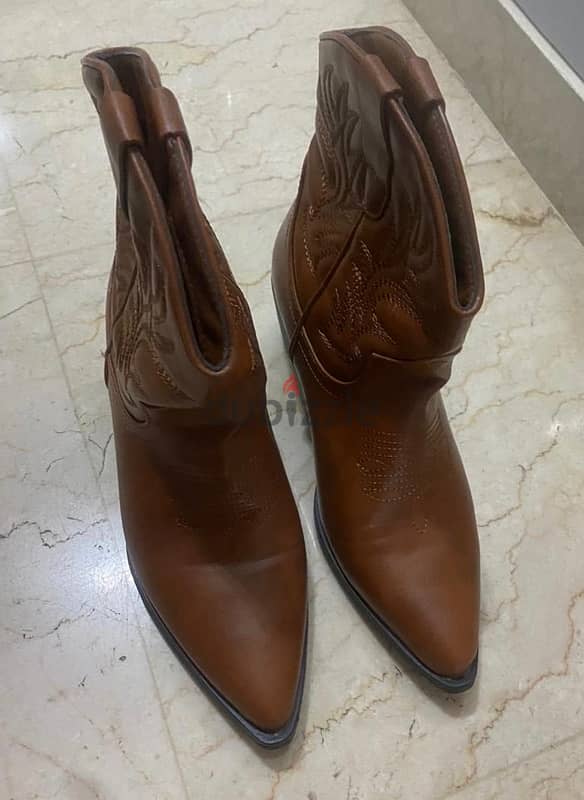 Havan Brown Teksas Size 40 Fits 39 New Condition Perfect Quality 2